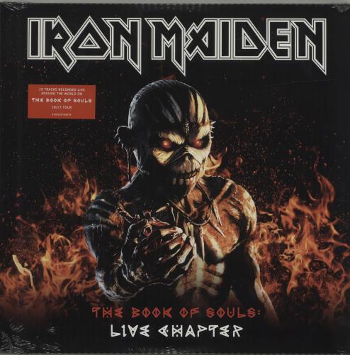 Iron Maiden The Book of Souls サイン入り